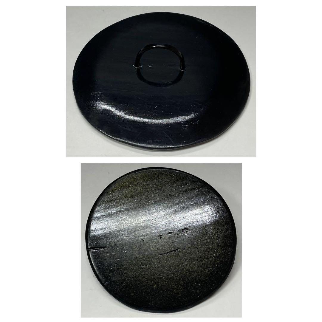 古備前　桂又三郎織　輪耳種壺水指　江戸末期　Y441