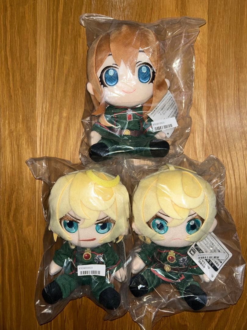 幼女戦記ぬいぐるみ ターニャ ヴィーシャ 3種セット タイクレ限定