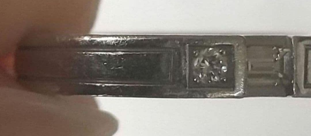 ハリー・ウィンストン トラフィック アクセント ダイヤバンドリング