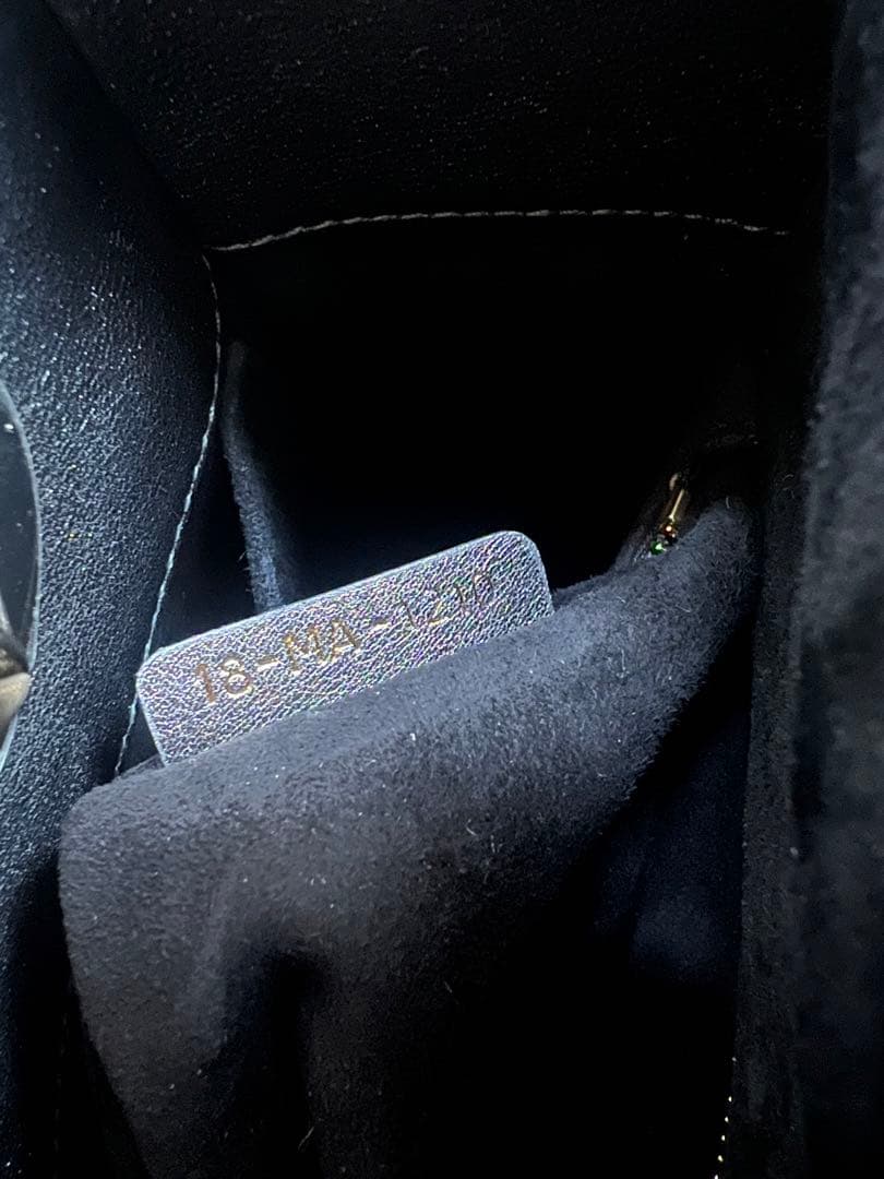 Christian Dior グレー バッグ レディディオール ミッツァ付き