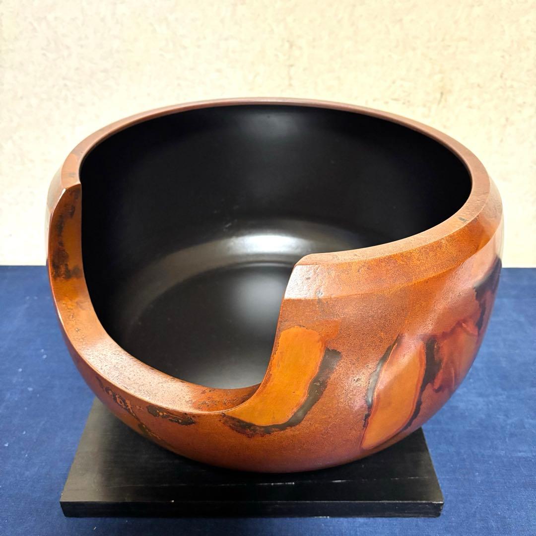 敬典造/面取風炉/茶釜/風炉/野々田製電熱器/焼色面取風炉/棗釜/敷板/底瓦