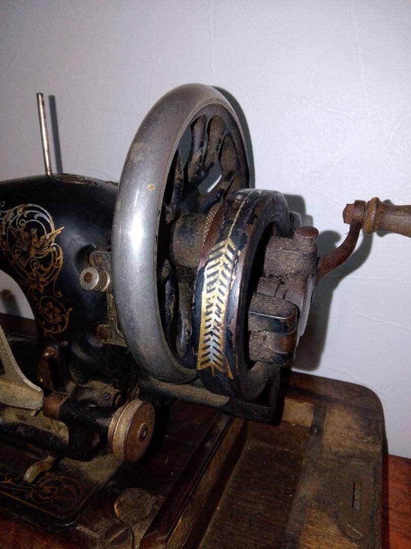 希少 ドイツ GRITZNER グリッツナー手回しミシン アンティーク ミシン