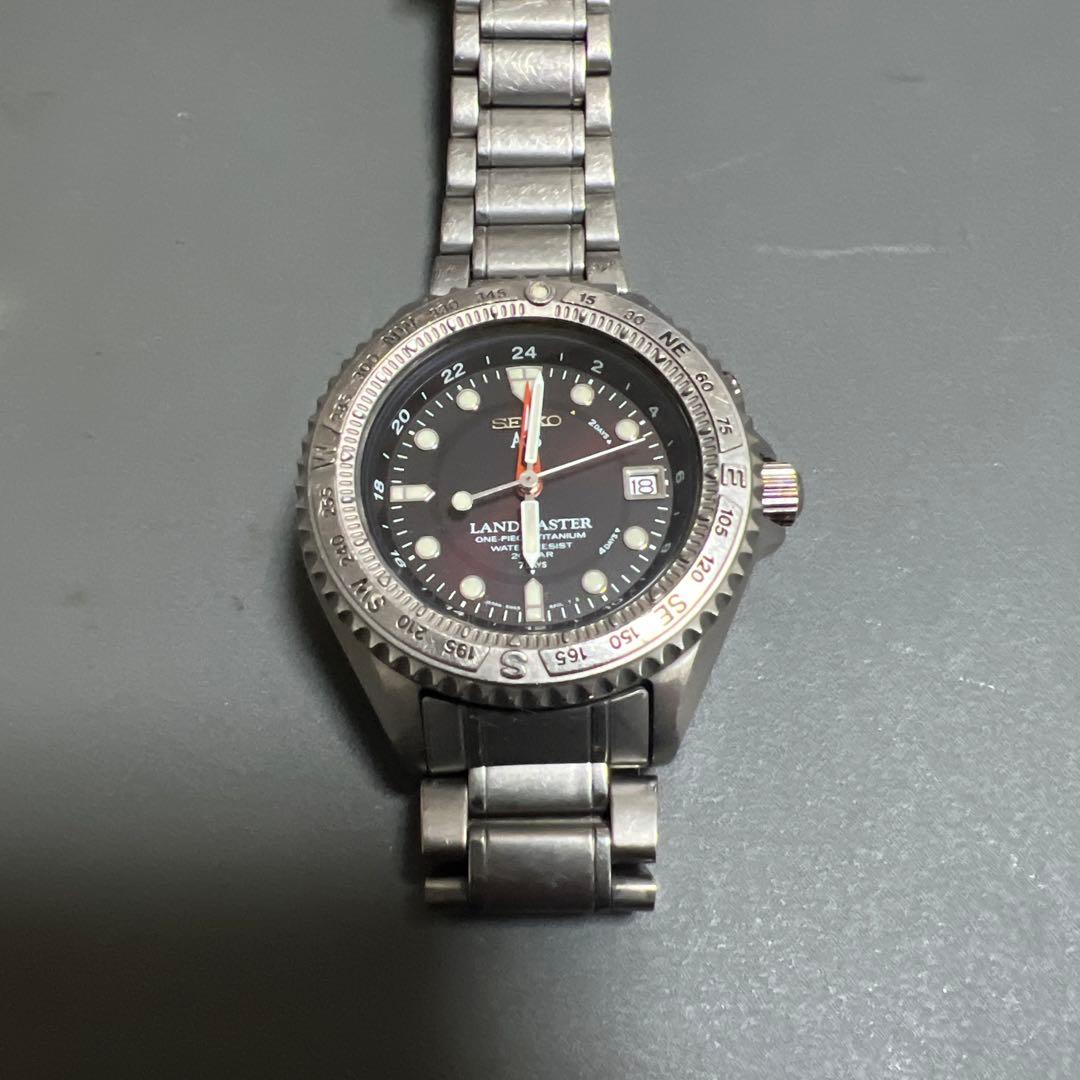 セイコー 5M45-6A00 ランドマスター チタン AGS ジャンク品