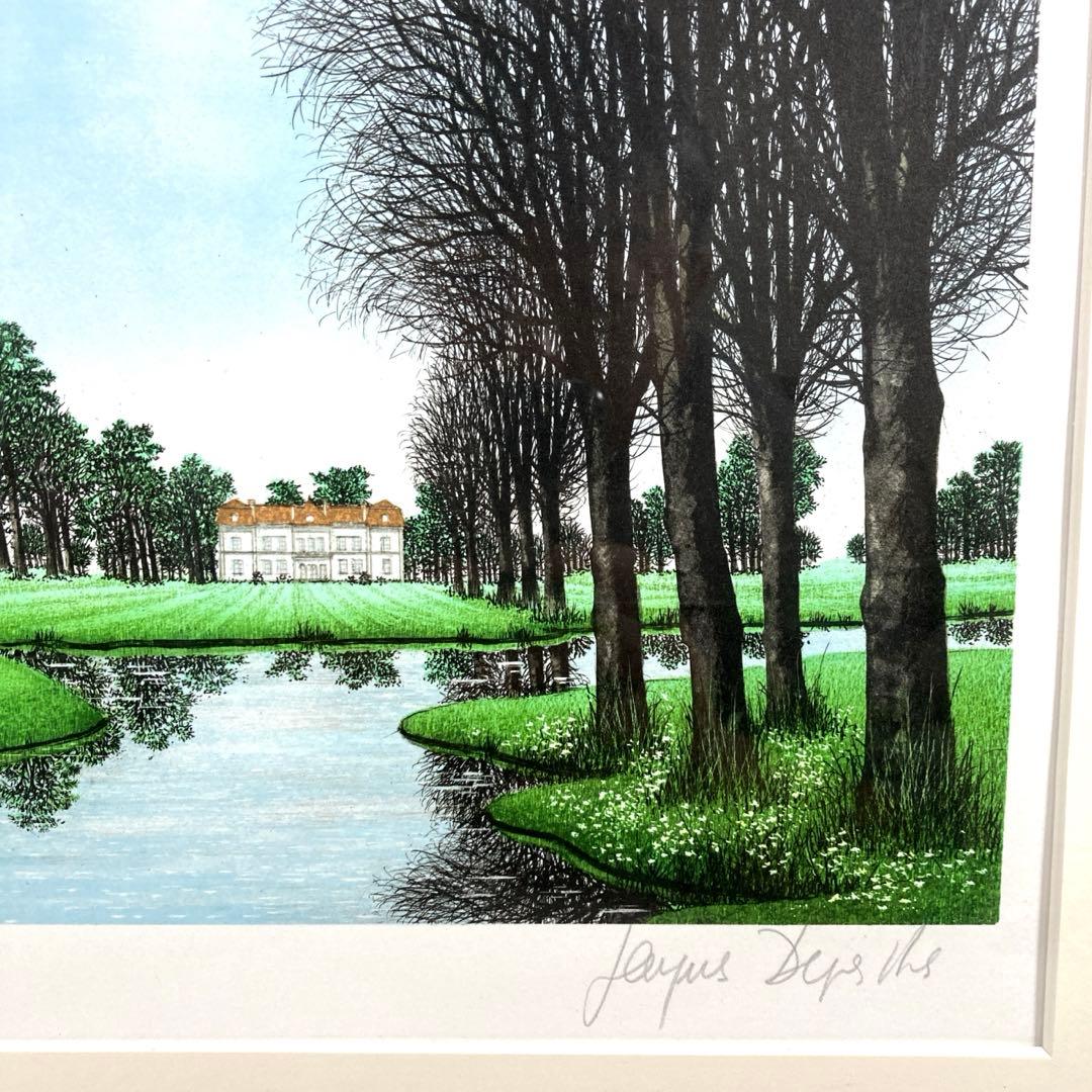 hana様 ジャック ・ デペルト　フォレストオークゴルフ場　リトグラフ 版画