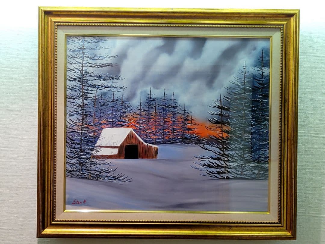 絵画 In the midst of winter