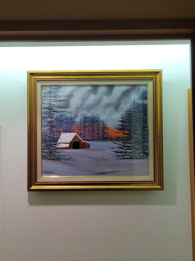 絵画 In the midst of winter