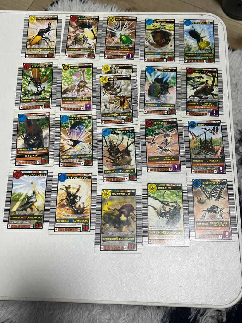 ムシキング　カード165枚　カードフォルダー　ステッカー　カードいちらんひょう