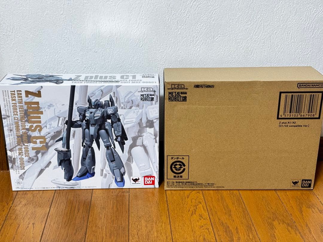 【新品未開封】メタルロボット魂 ゼータプラス A1／A2 とC1の２個セット