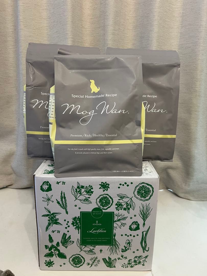 【フー】MogWan ドッグフード 3袋入り