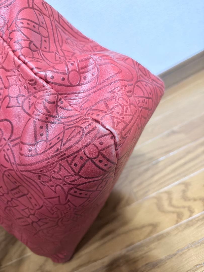 VivienneWestwood オーブ 型押し トートバッグ ヴィンテージ
