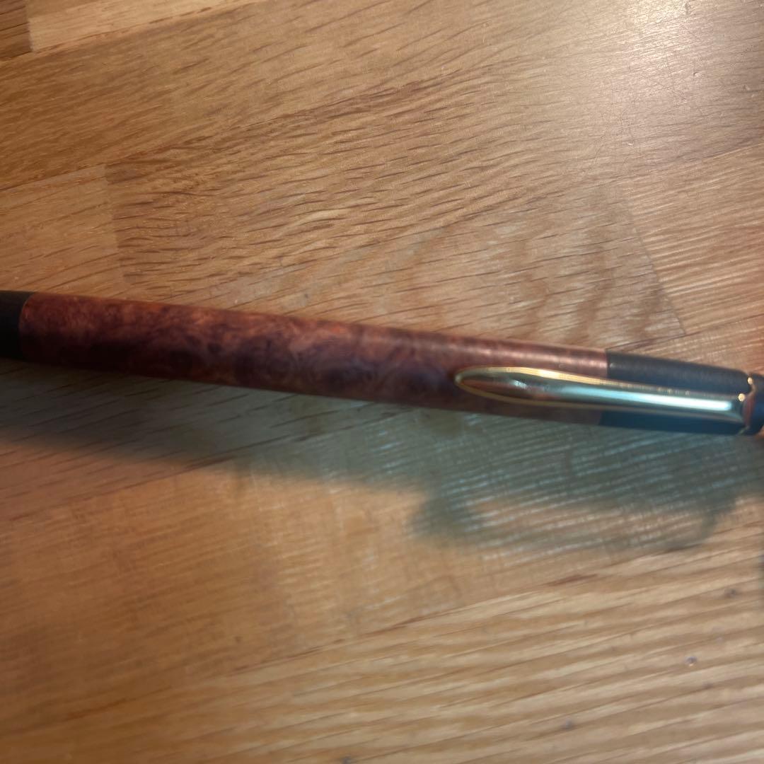 花梨 瘤　シャーペン 0.5 真鍮 木製 ボナンペン