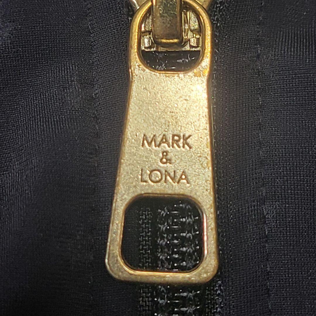 マーク&ロナ ジャージ上 デカロゴ ダブルジップ 美品 黒 38.