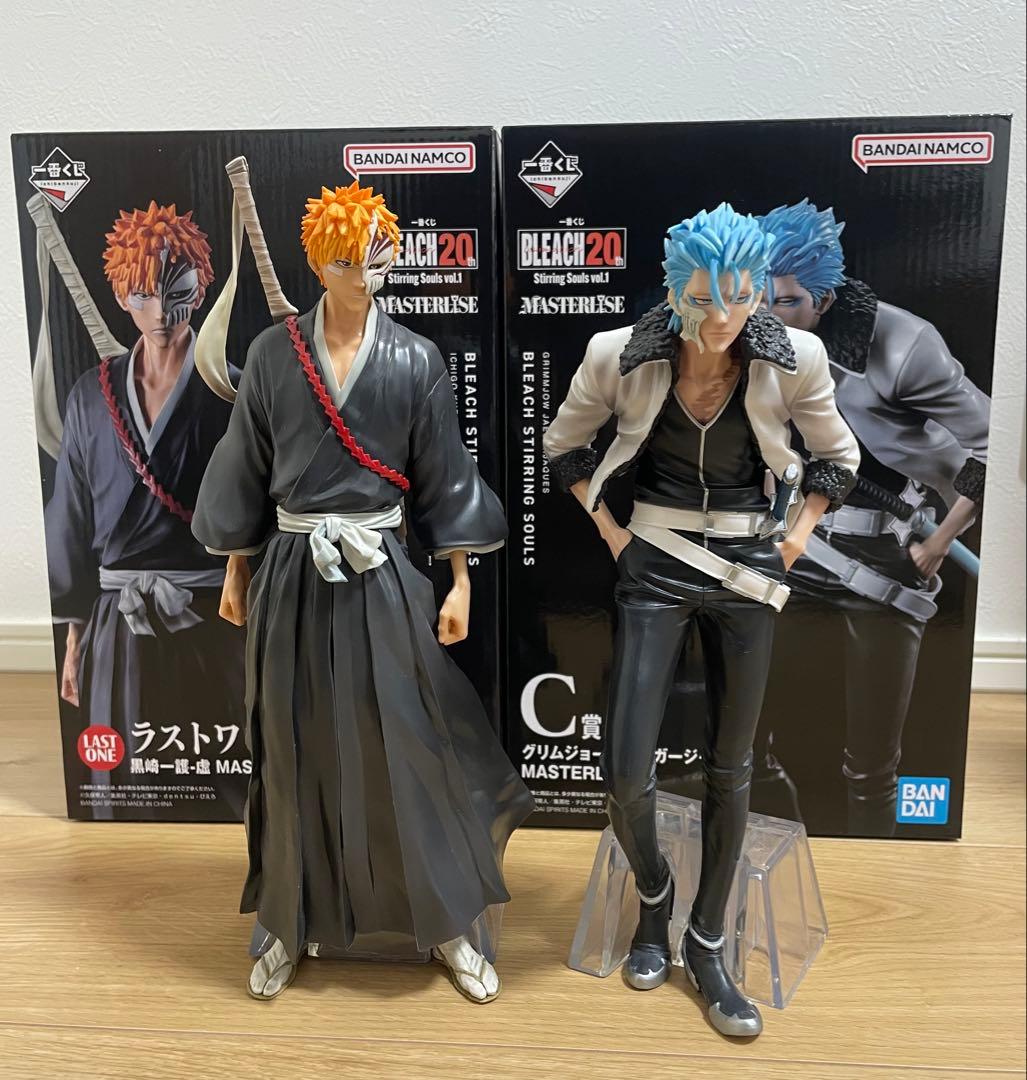 一番くじ　BLEACH 黒崎一護　グリムジョー　二体セット