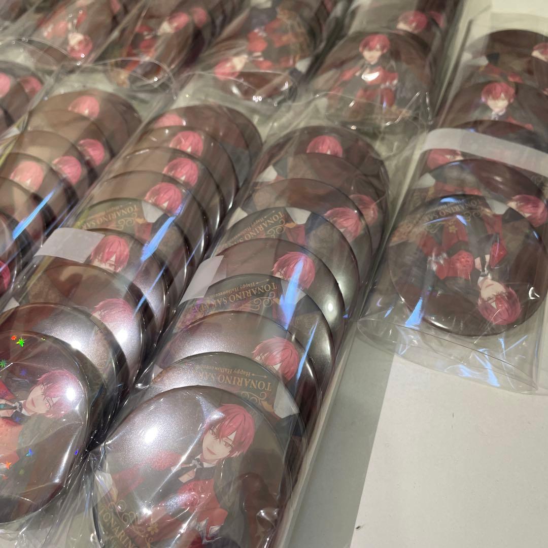 L96.あほの坂田 となりの坂田 缶バッジ 悪魔執事 ハロパ2022 浦島坂田船