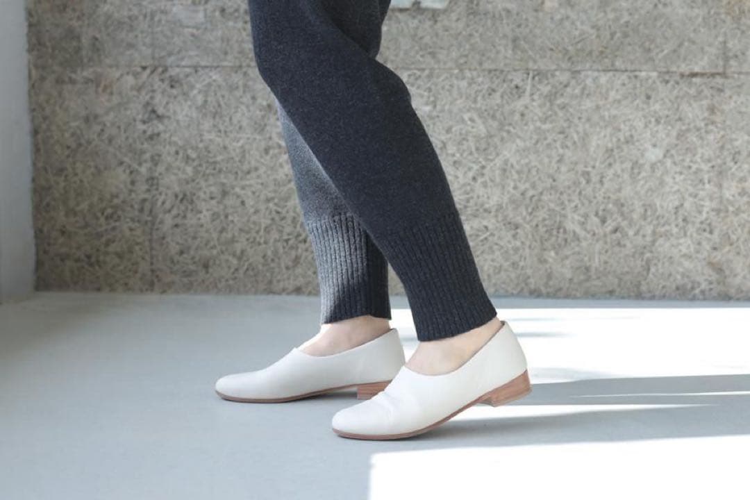 美品 evam eva カシミヤ100% ニットパンツ 近年モデル グレー