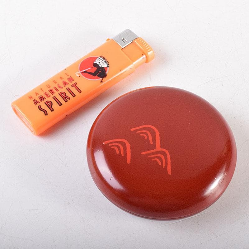 茶道具　讃岐漆器　宗家　後藤盆　後藤昌基作　香合　共布共箱　V　7954