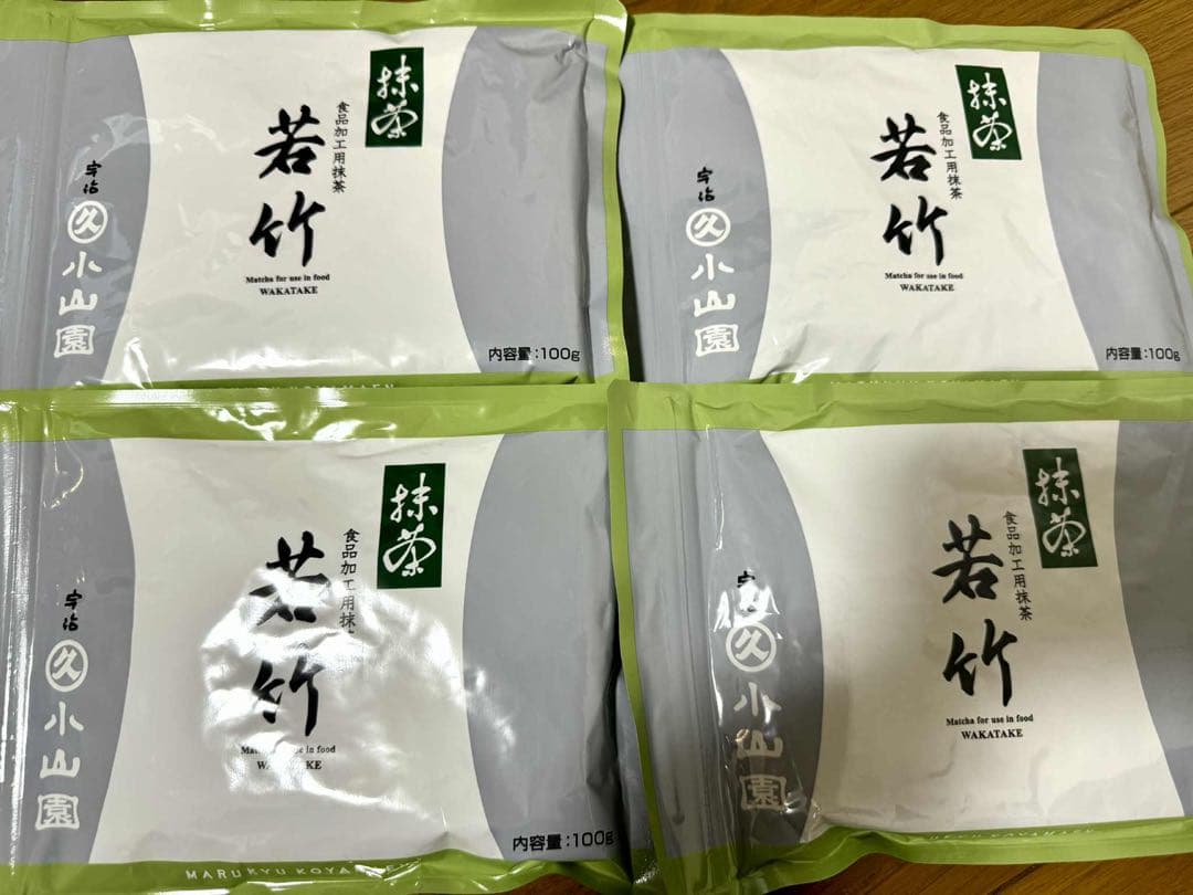 丸久小山園茶の　若竹　Wakatake 100gバッグ 4袋セット