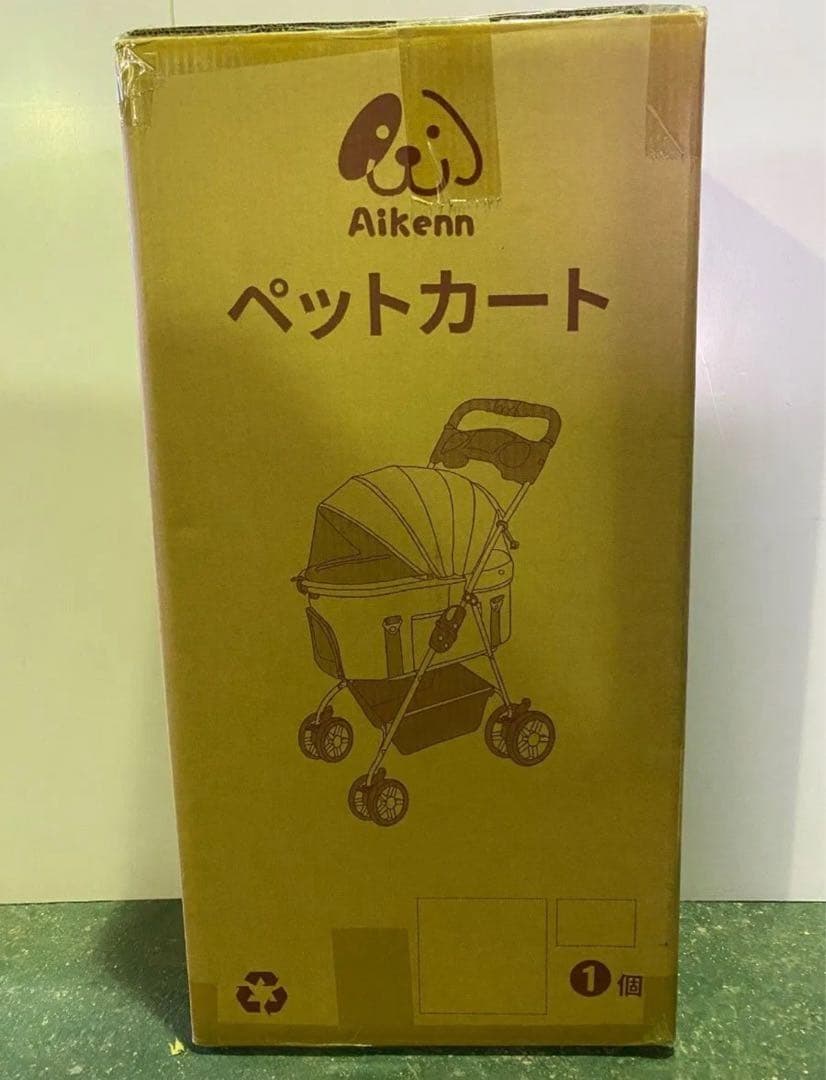 新品 ペットカート 4輪360°回転 折りたたみ 犬用ベビーカー 猫犬兼用 軽量