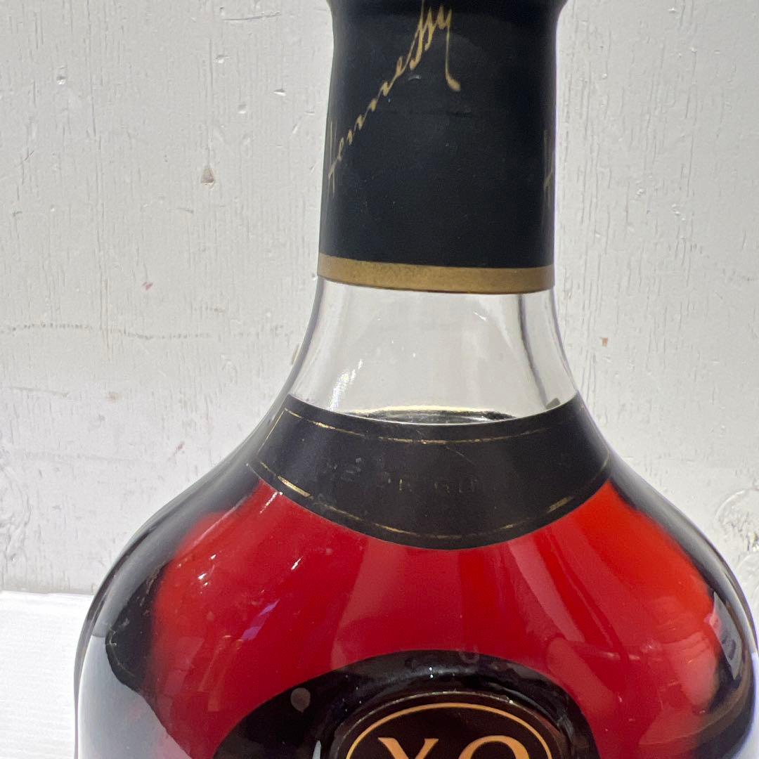 ヘネシー Hennessy XO 黒キャップクリアボトル 700ml ブランデー