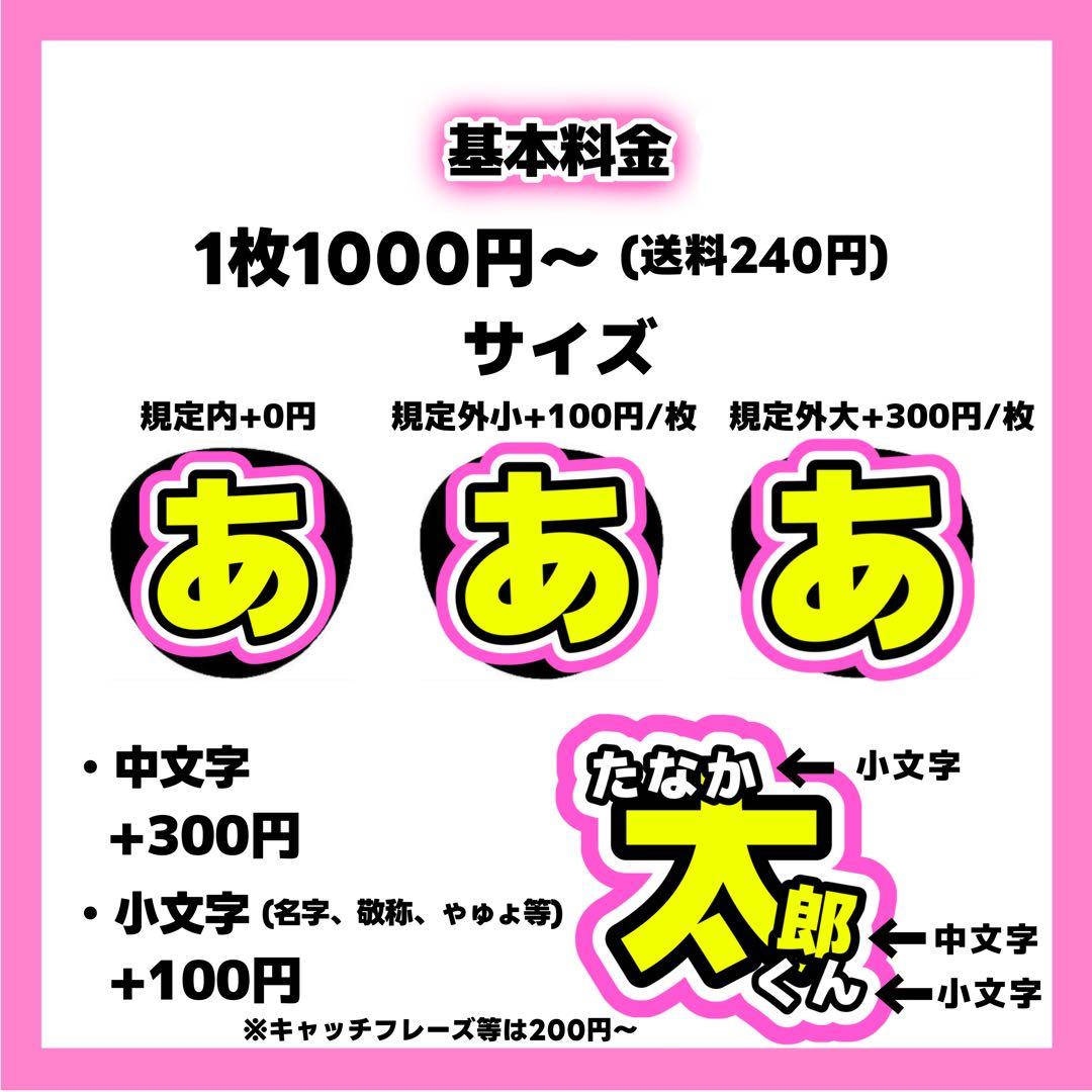 おみちゃんページ うちわ文字 オーダー