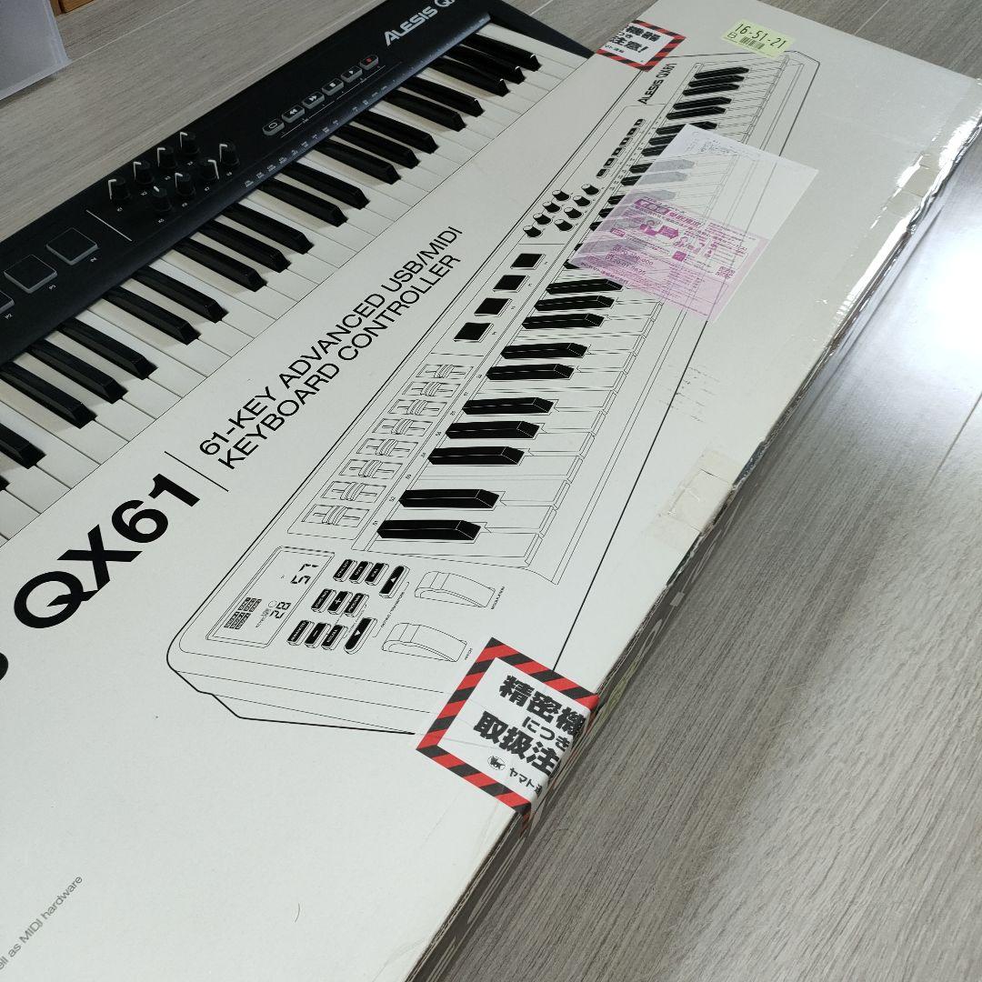鍵盤楽器 Alesis QX61 61-Key USB/MIDI Controller