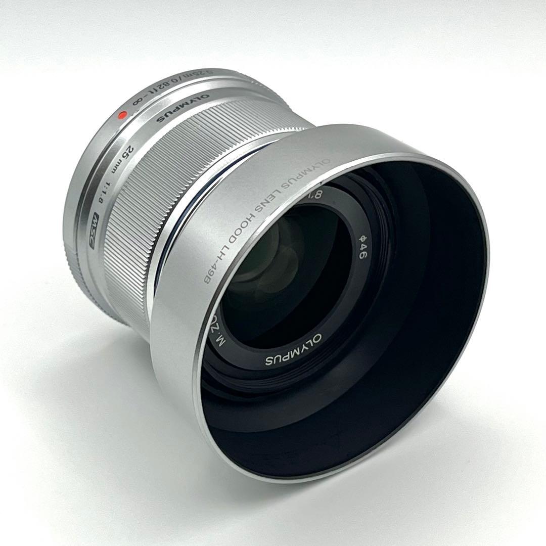 OLYMPUS M.ZUIKO DIGITAL 25mm f1.8 シルバー