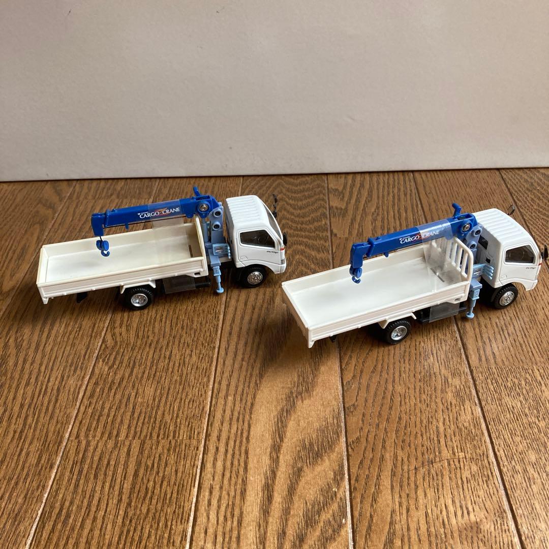 絶版品希少！MTECH エムテック日野デュトロタダノカーゴクレーン車　2台レトロ