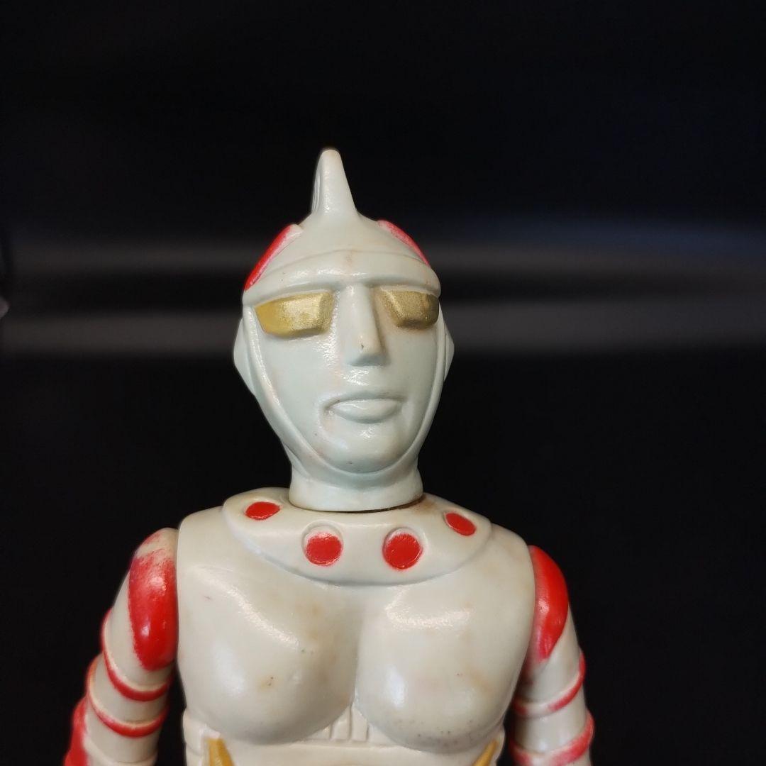 万創　ジャンボーグエース　当時物　美品　昭和レトロソフビ 希少　約20cm