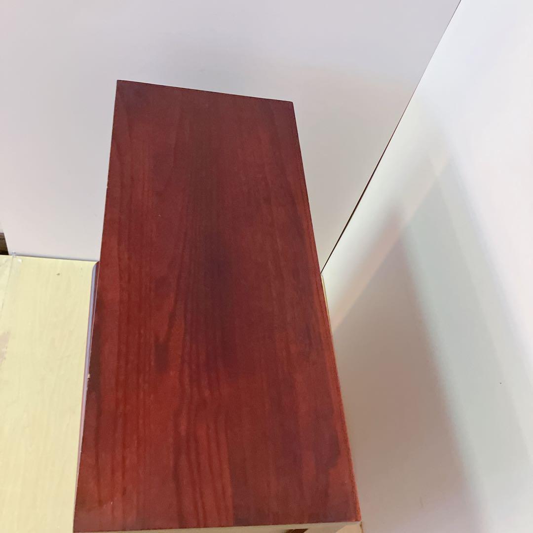 電話台　FAX台　キャビネット　12引き出し　2トビラ　サイドチェスト