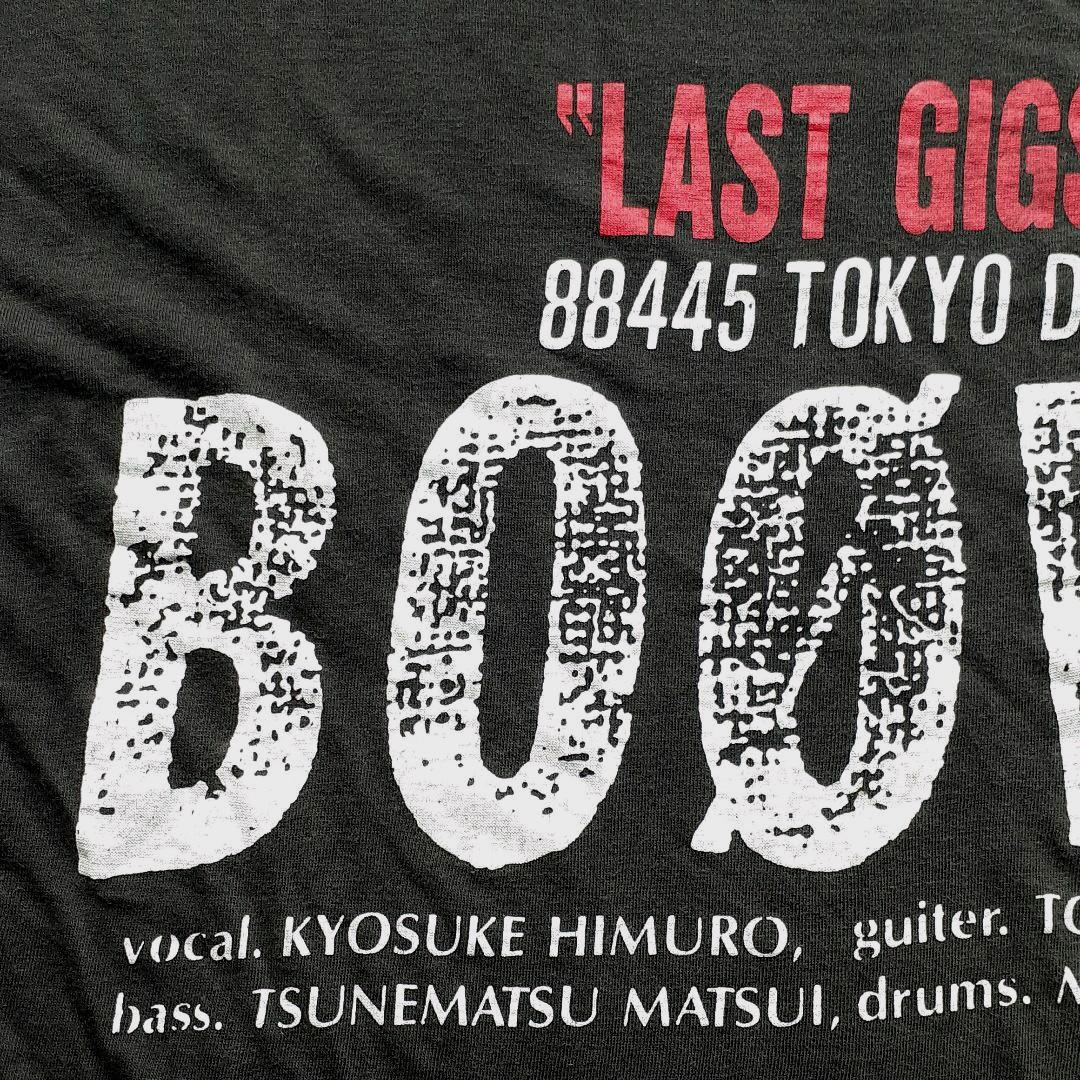 BOØWY Tシャツ「TOKYO DOME1988年製ビンテージTシャツ」‼️