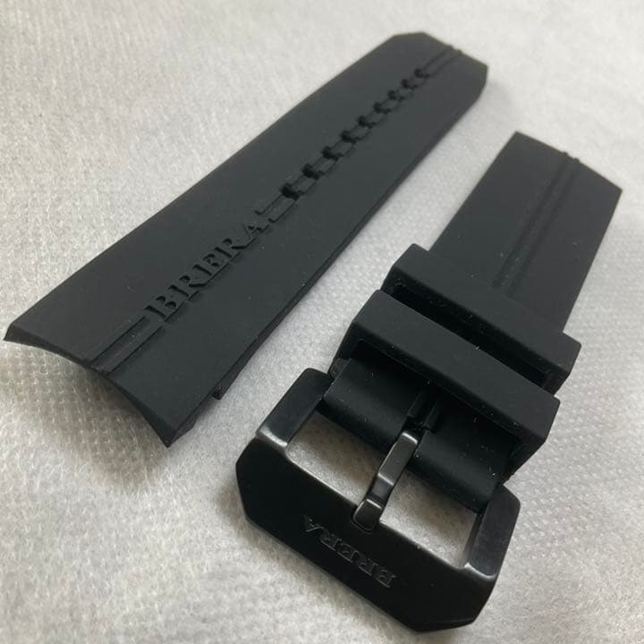 専用。BRERA 純正ベルト　ソットマリノダイバー用　黒