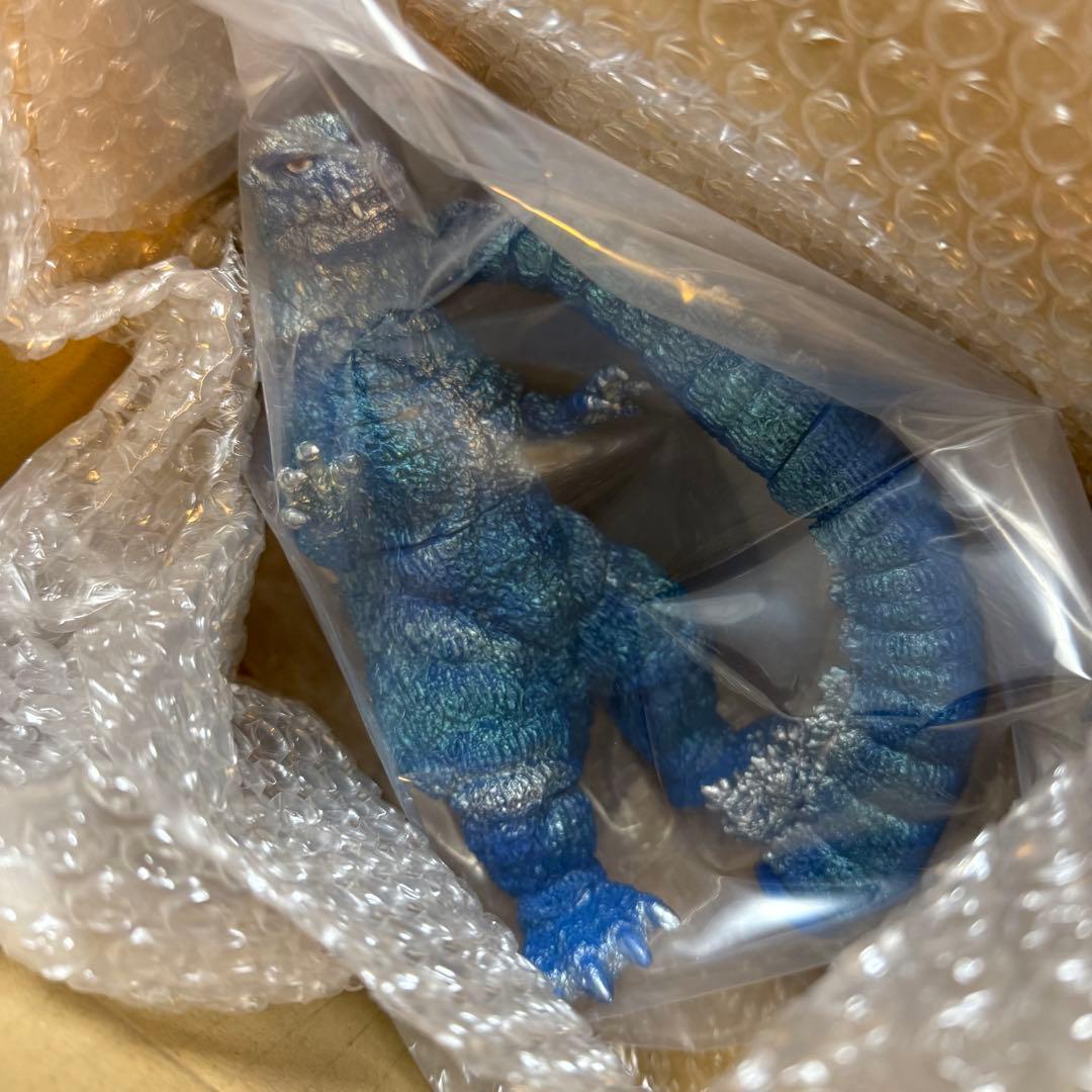 ドリームプラネット 1984 ゴジラ ソフビキット ブルー