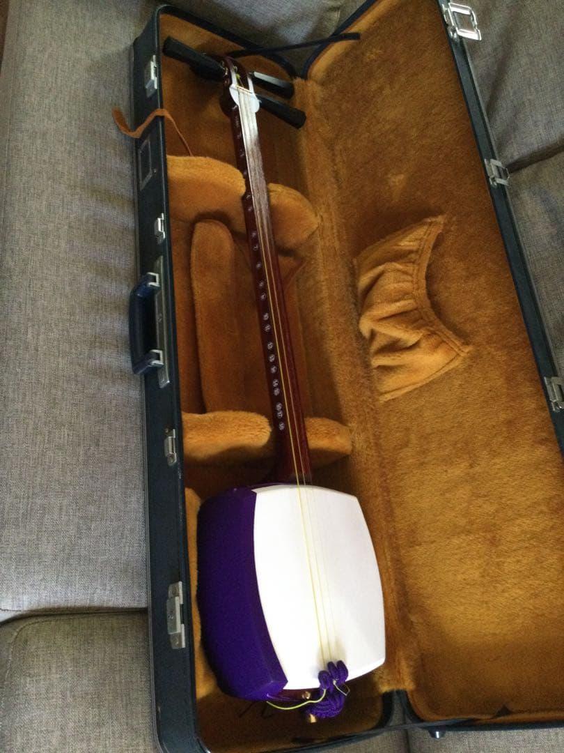 津軽三味線　太棹　ハードケース付