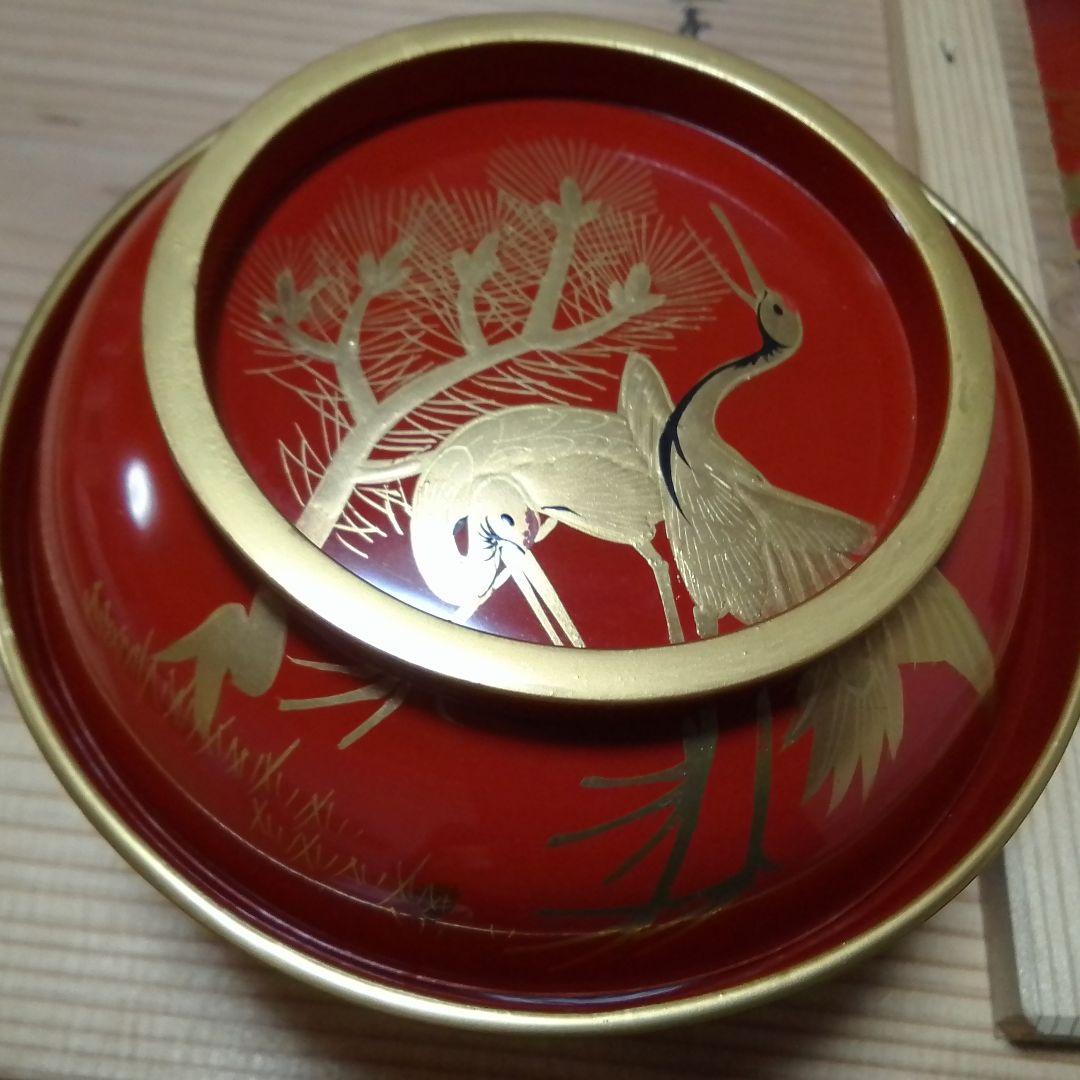 漆器 蒔絵　菓子椀2客　明治時代アンティーク　骨董