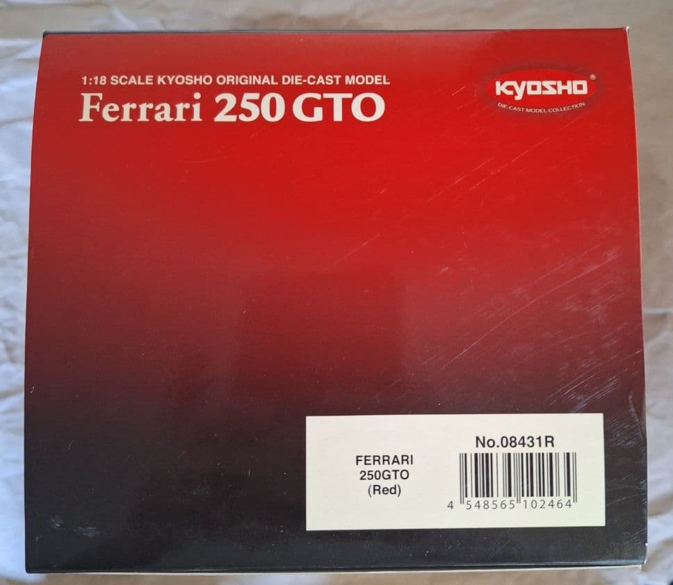 完全新品未開封 京商 1/18 フェラーリ250GTO ハイエンドモデル