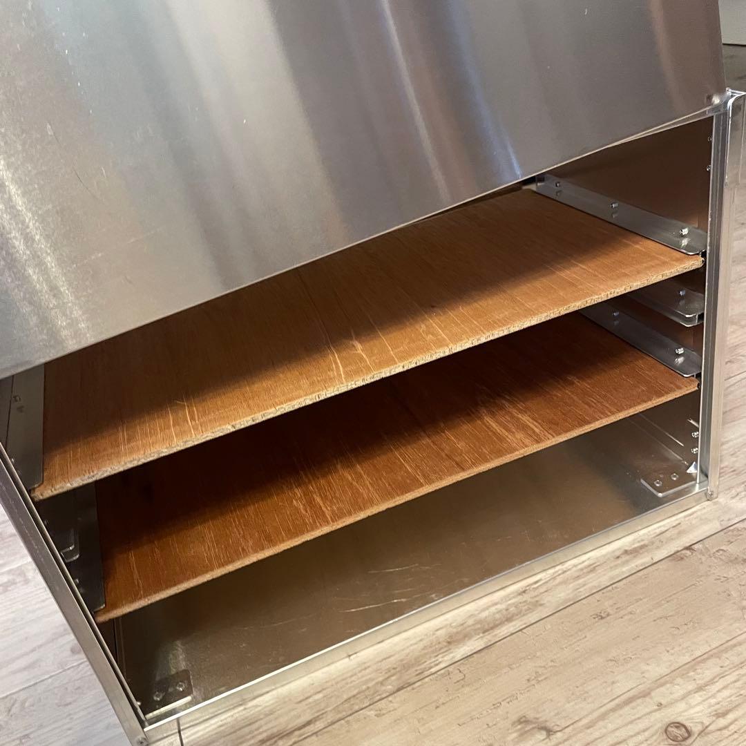 おかもち 出前ケース アルミ製 3段