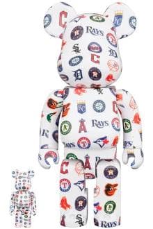 MLBロゴ ベアブリック 大小セット