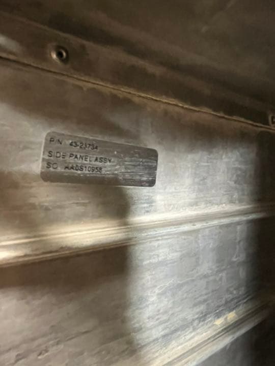 シンガポール航空　ミールカート　フルサイズ