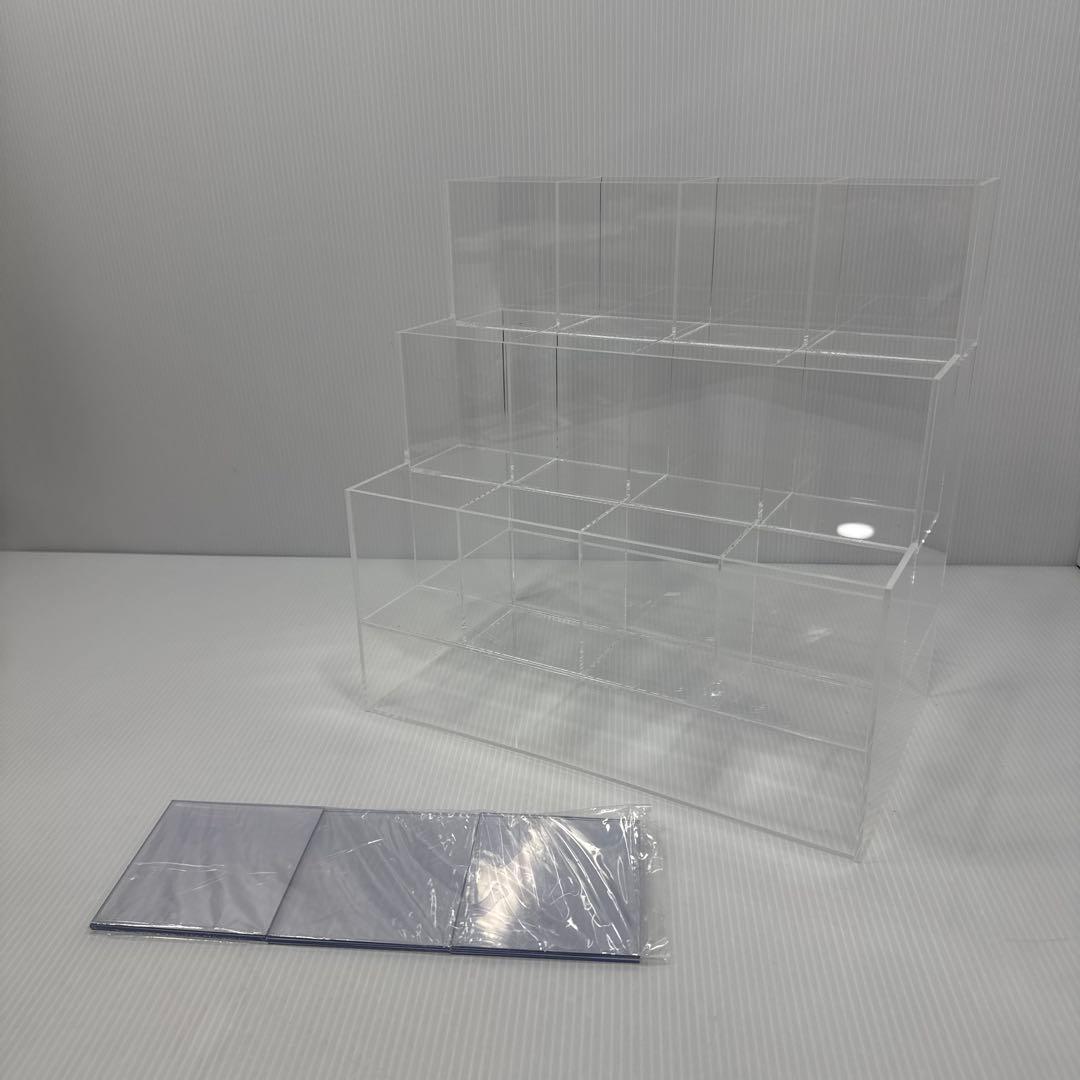 店研創意 ストア・エキスプレス アクリル筆記具陳列ケース ４列３段