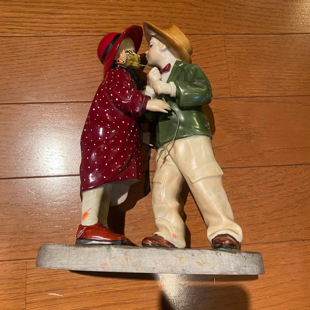 【希少品】キムアンダーソン 小さな恋人たち 陶器