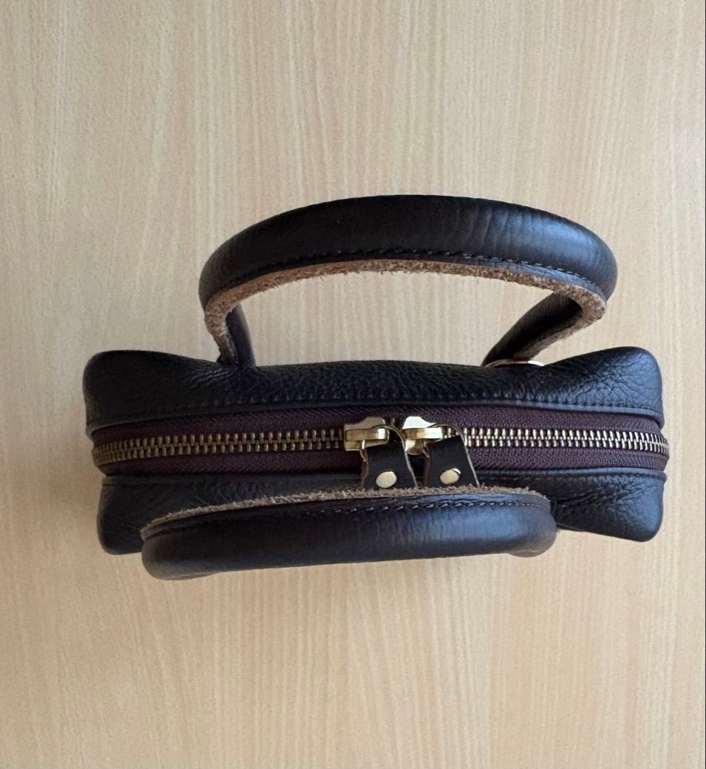 ヤングアンドオルセン ☆フレームワーク別注 ボトルバッグ ☆ブラウン