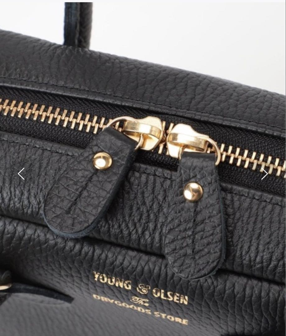 ヤングアンドオルセン ☆フレームワーク別注 ボトルバッグ ☆ブラウン