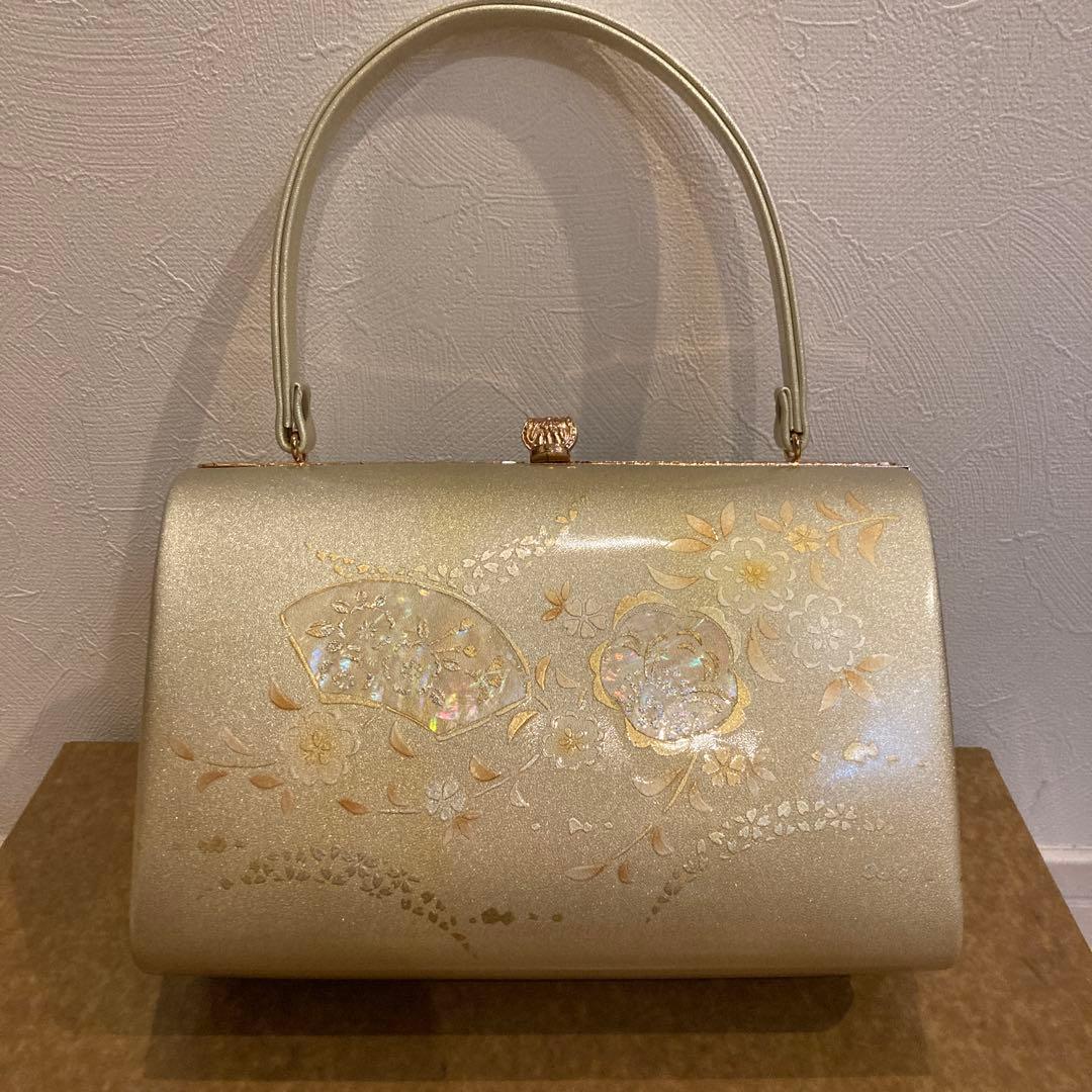 金鷲☆礼装用ゴールド草履バッグセット