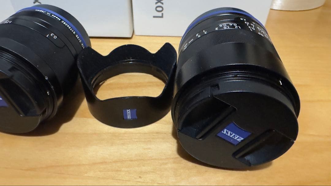 Carl Zeiss Loxia レンズ(35/85mm) 2本