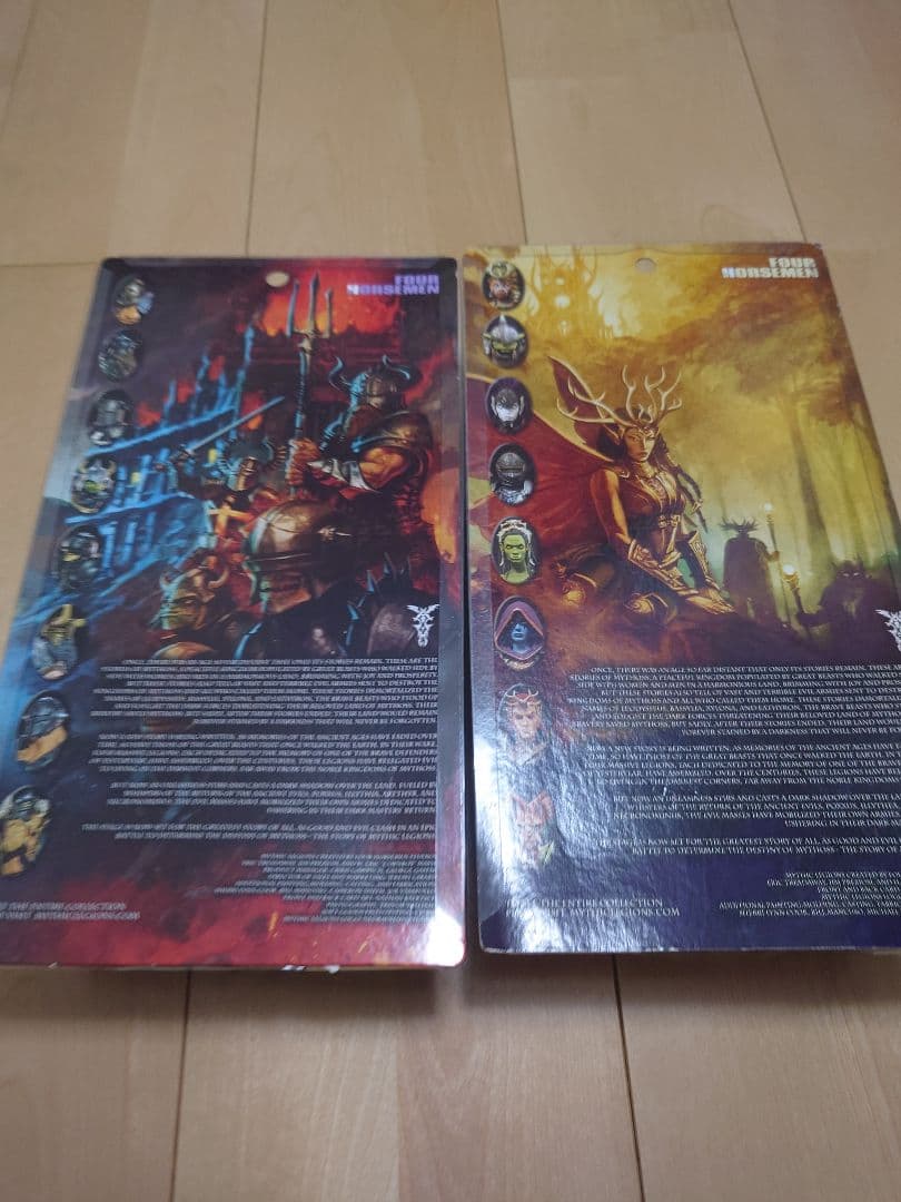 Mythic Legions アクションフィギュア 2体セット