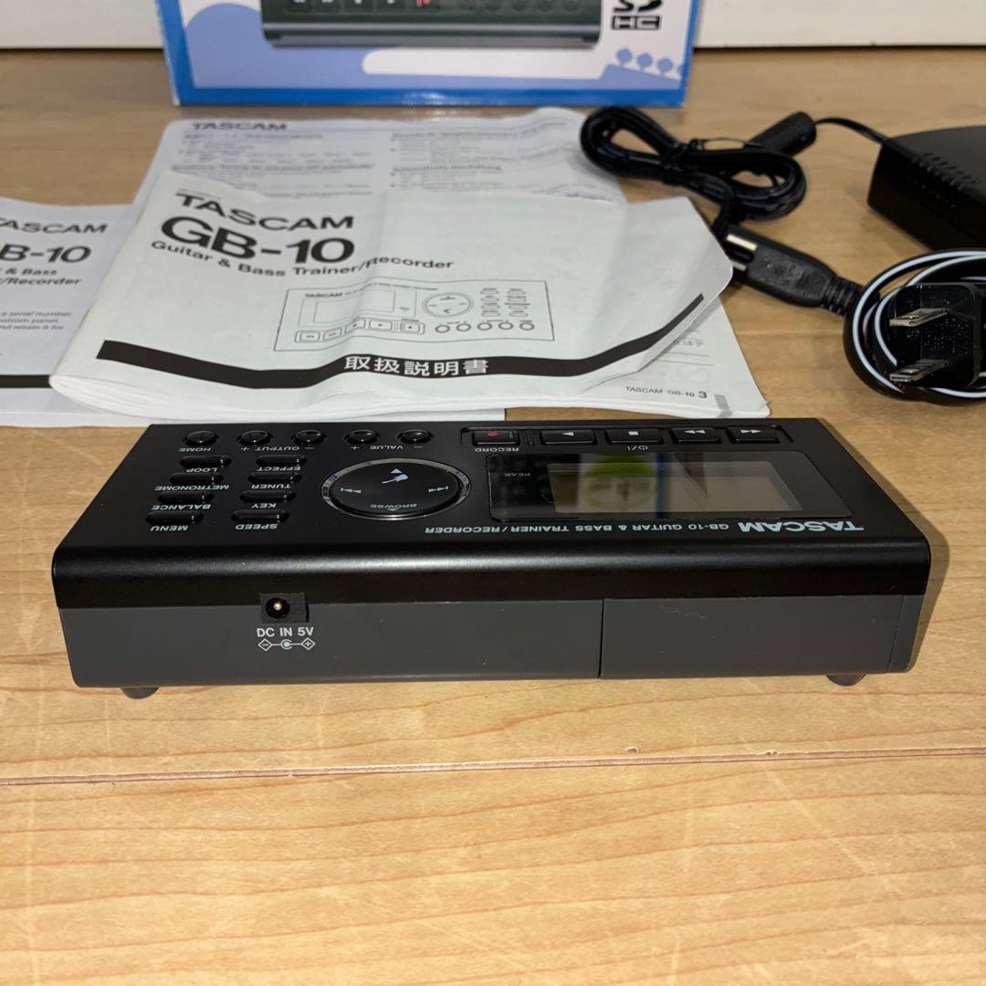 別売アダプターセットTASCAM GB-10 ギター・ベーストレーナーレコーダー