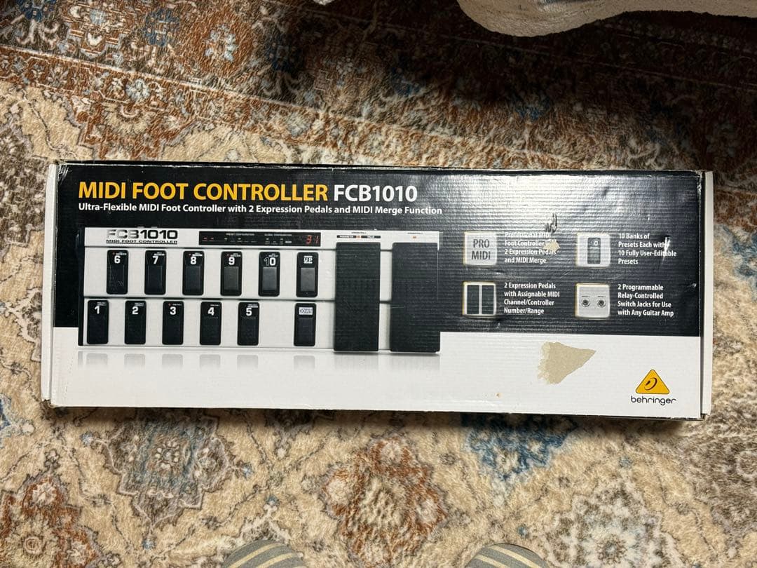 【即発送可】 FCB1010 MIDIフットコントローラー