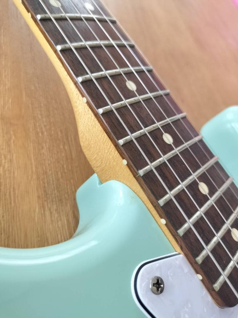 Squier VM Surf ストラトキャスター サーフグリーン ギグバッグ付