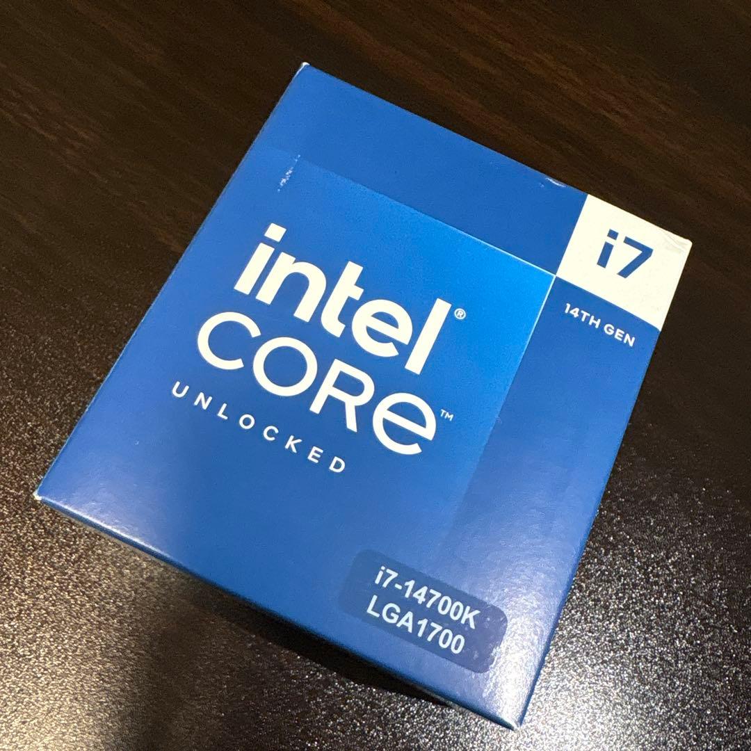 【ほぼ新品】Intel Core i7-14700K 14世代 CPU
