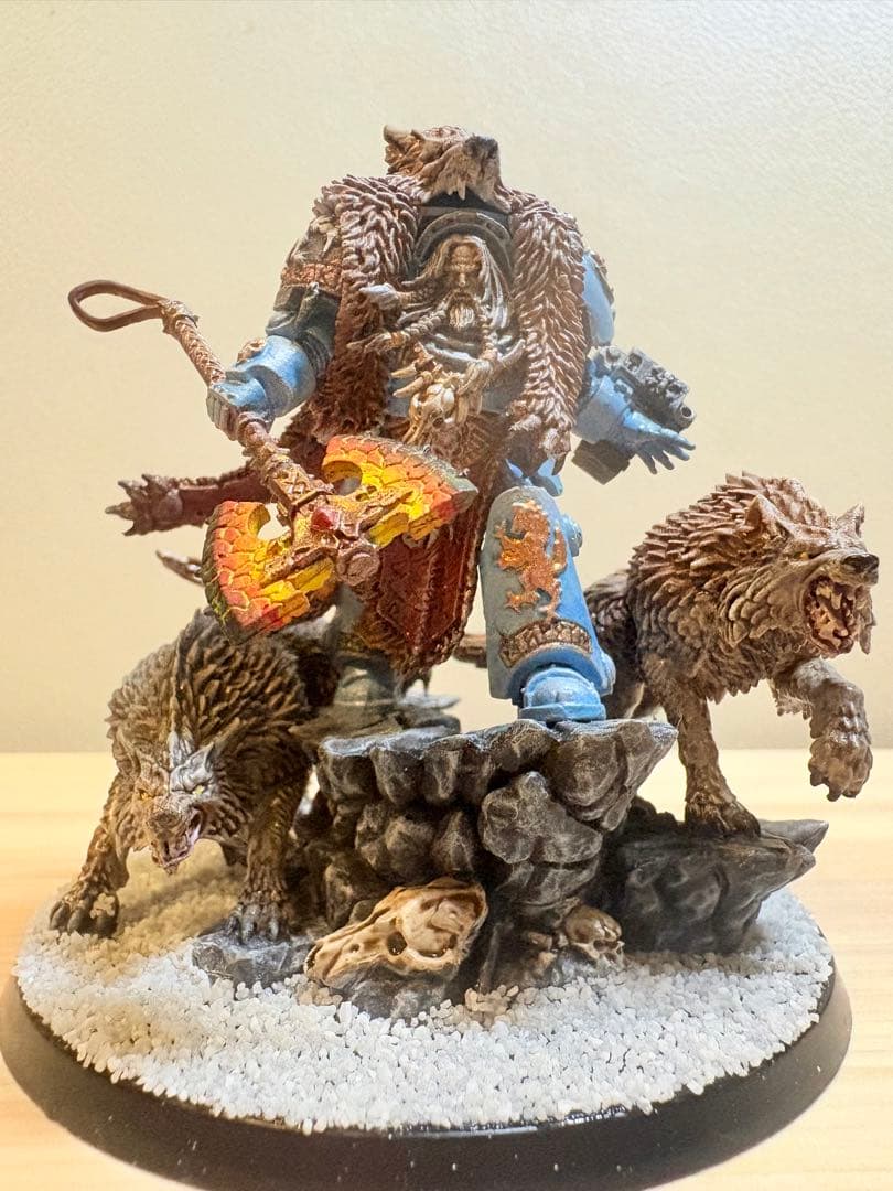 A*k様 Warhammer 40k スペースウルフ 3種 塗装済み完成品ハイグ